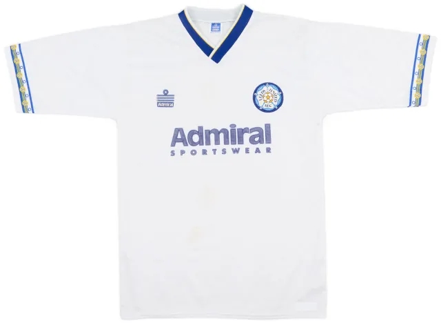 Admiral 1992-93 Leeds United Home Shirt - 7/10 - (M)