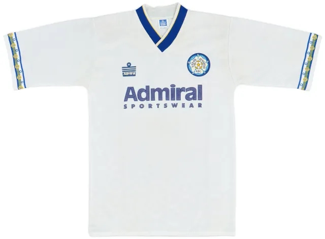 Admiral 1992-93 Leeds United Home Shirt #7 - 9/10 - (S)