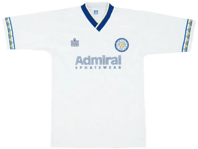 Admiral 1992-93 Leeds United Home Shirt - 7/10 - (M)