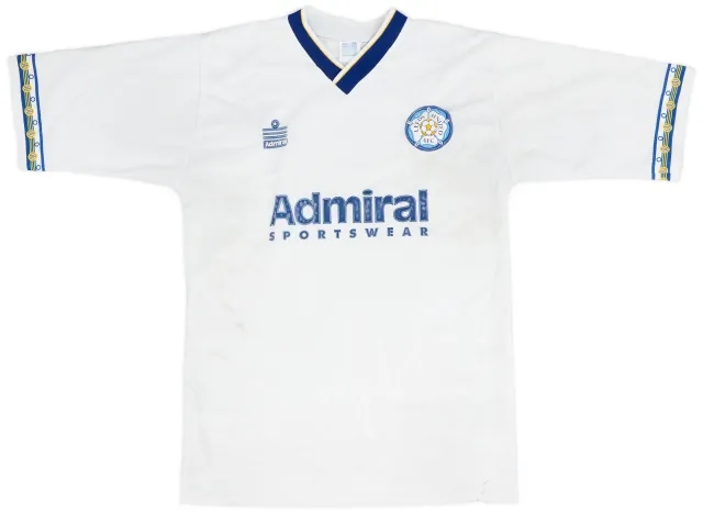 Admiral 1992-93 Leeds United Home Shirt - 4/10 - (S)