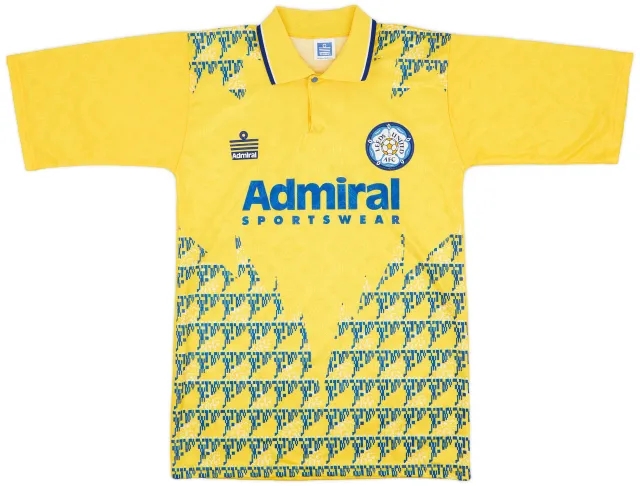Admiral 1992-93 Leeds United Third Shirt - 9/10 - (S)
