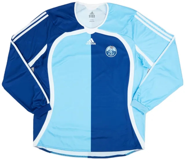 adidas 2006-08 Le Havre Home L/S Shirt - 9/10 - (XL)