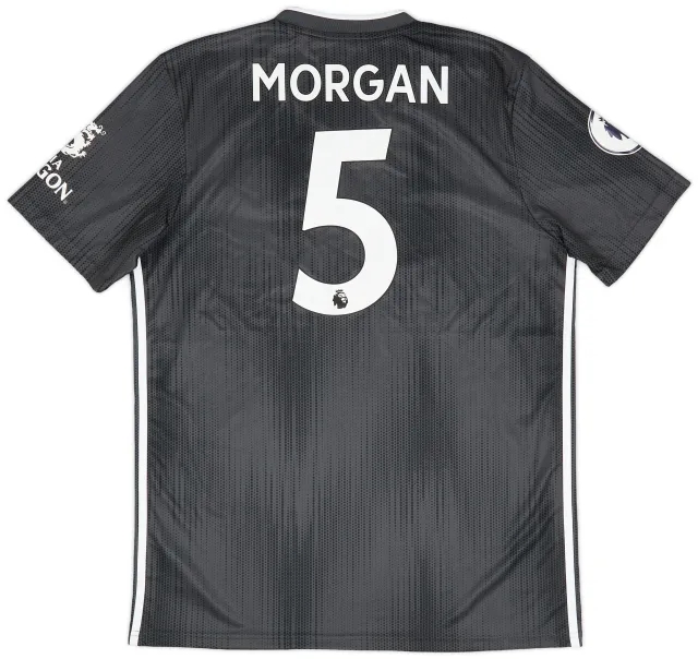 adidas 2019-20 Leicester Match Issue Away Shirt Morgan #5