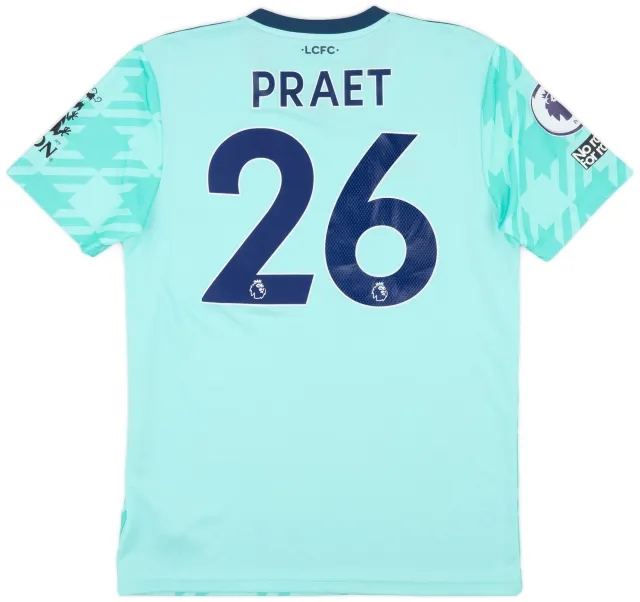 adidas 2021-22 Leicester Match Issue Away Shirt Praet #26