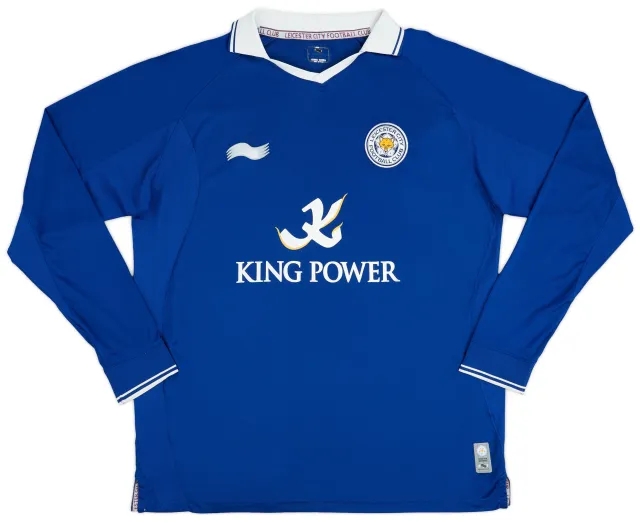 Burrda 2011-12 Leicester Home L/S Shirt - 8/10 - (XL/XXL)