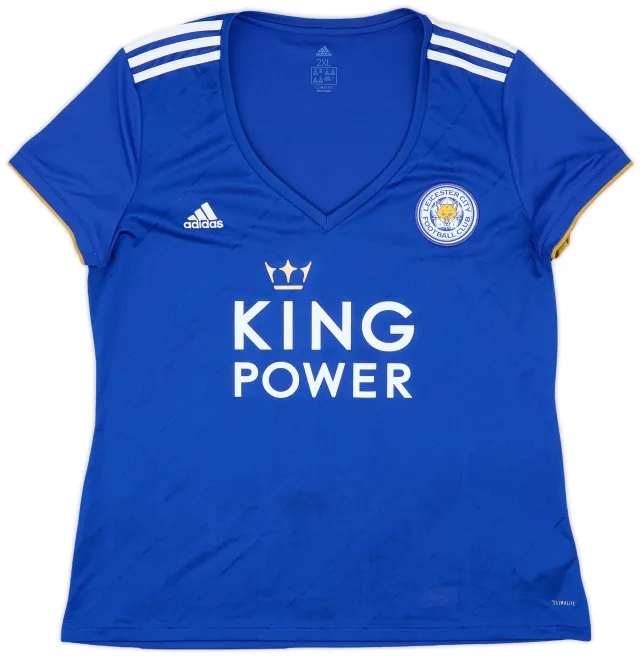 adidas 2018-19 Leicester Home Shirt - 9/10 - (Women's XXL)