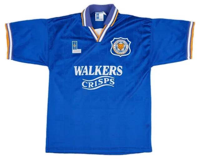 1994-96 Leicester Home Shirt - 9/10 - (S)