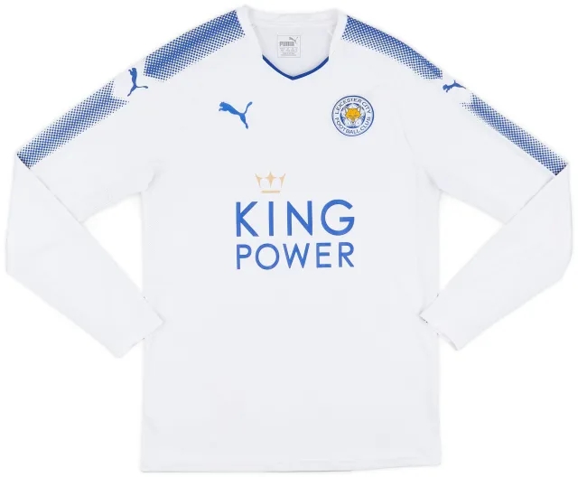 Puma 2017-18 Leicester Third L/S Shirt - 9/10 - (M)