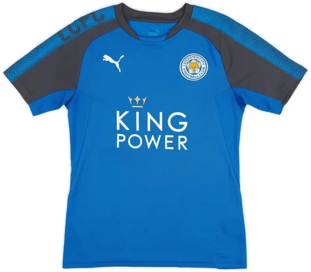 2017-18 Leicester Puma Training Shirt - 8/10 - (S)