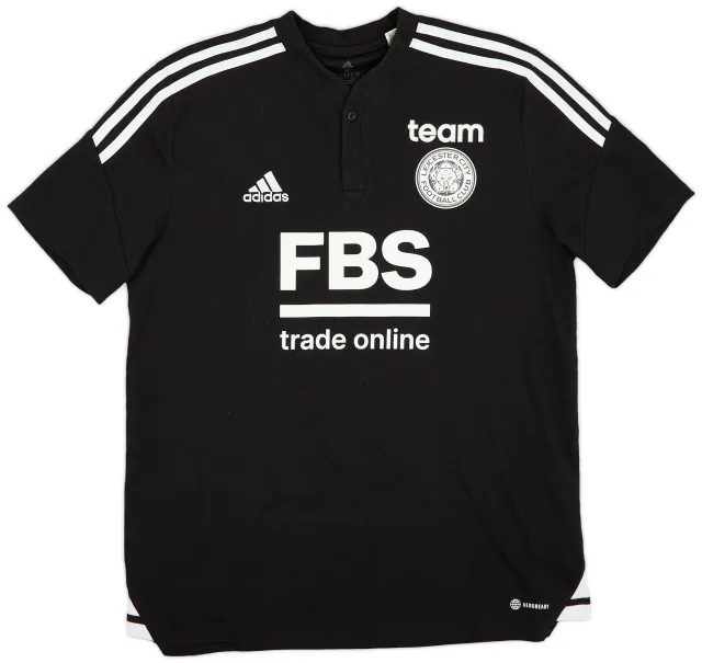 2022-23 Leicester City adidas Polo Shirt - 8/10 - (M)