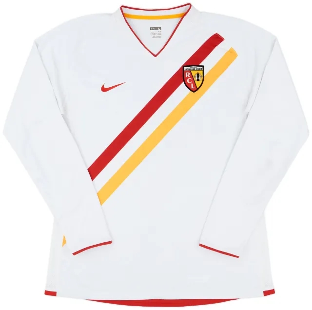 Nike 2006-07 Lens Player Issue Away L/S Shirt - 7/10 - (L)
