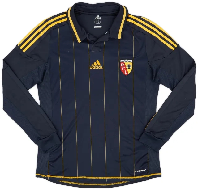 adidas 2012-13 Lens Player Issue Away L/S Shirt - 8/10 - (L)