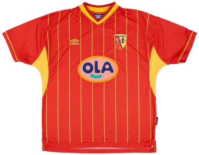 Umbro 1999-00 Lens Home Shirt - 8/10 - (XXL)