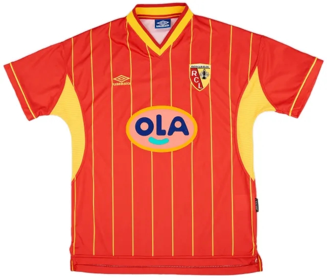 Umbro 1999-00 Lens Home Shirt - 9/10 - (XL)