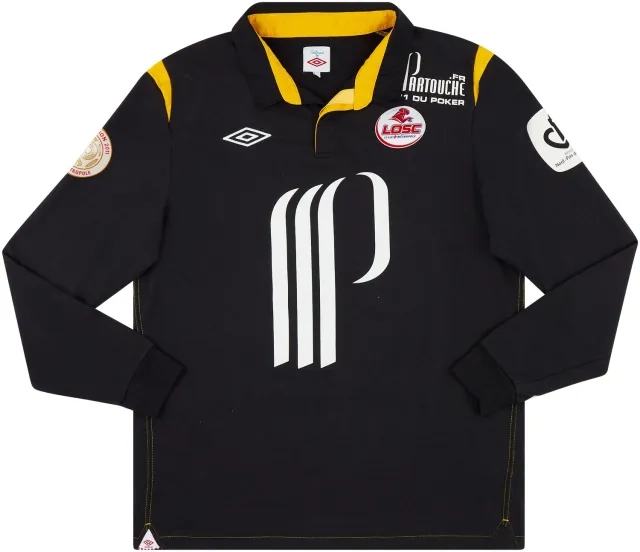 Umbro 2011-12 Lille Match Issue GK Shirt Landreau #1