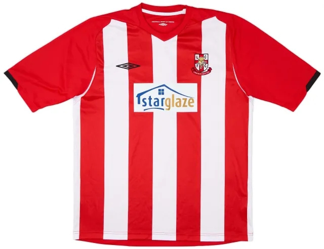 Umbro 2007-08 Lincoln City Home Shirt - 8/10 - (XL)