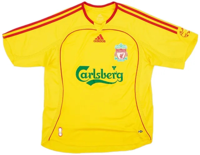 adidas 2006-07 Liverpool Away Shirt - 5/10 - (XL.Boys)
