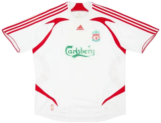 adidas 2007-08 Liverpool Away Shirt - 5/10 - (XXL)