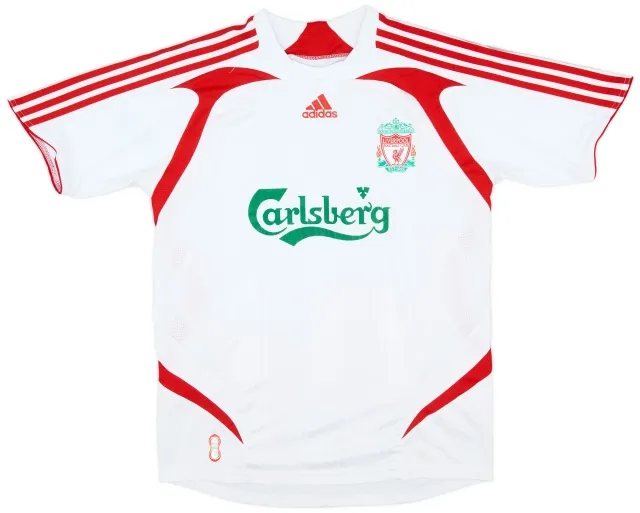 adidas 2007-08 Liverpool Away Shirt - 7/10 - (XL.Boys)