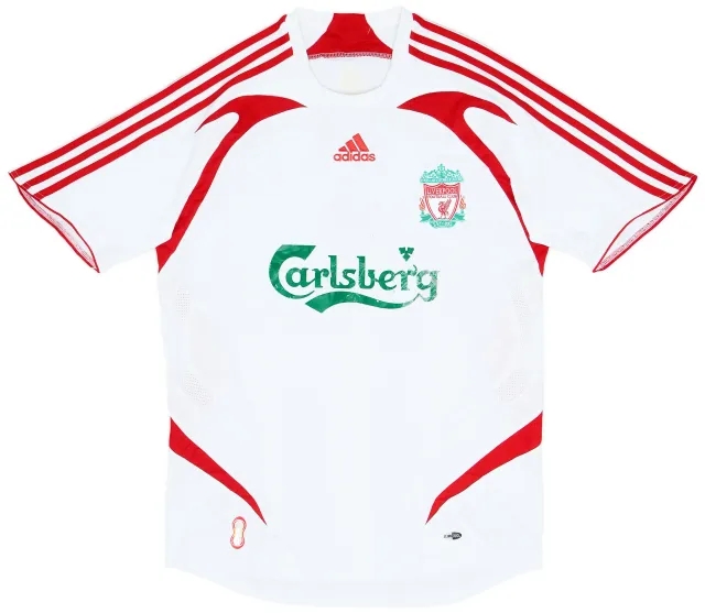 adidas 2007-08 Liverpool Away Shirt - 5/10 - (S)