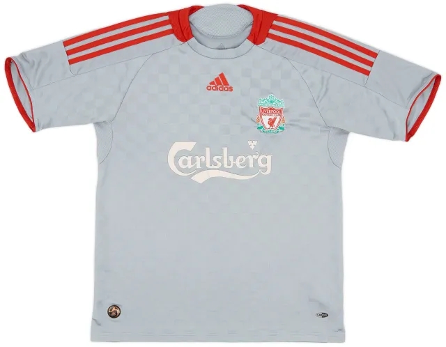 adidas 2008-09 Liverpool Away Shirt - 6/10 - (XL.Boys)