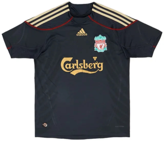 adidas 2009-10 Liverpool Away Shirt - 7/10 - (M.Boys)