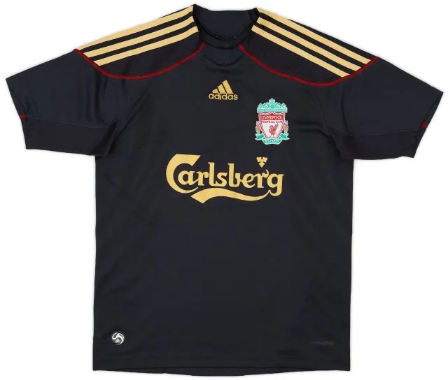 adidas 2009-10 Liverpool Away Shirt - 7/10 - (L.Boys)