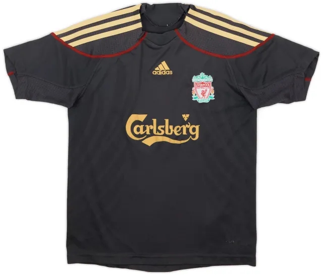adidas 2009-10 Liverpool Away Shirt - 7/10 - (M.Boys)