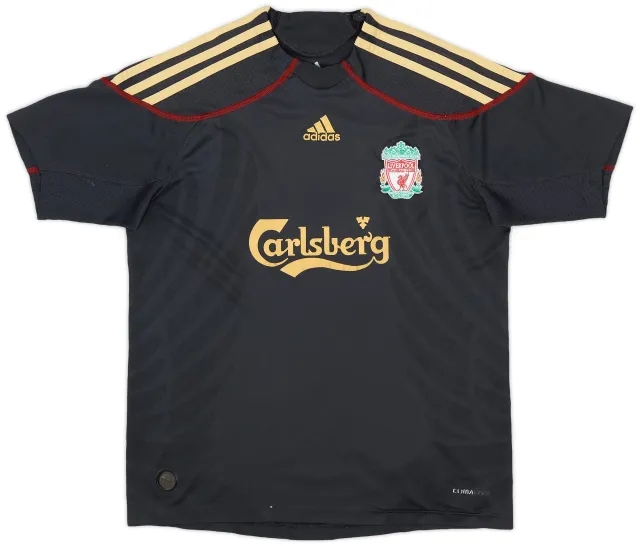 adidas 2009-10 Liverpool Away Shirt - 6/10 - (M.Boys)