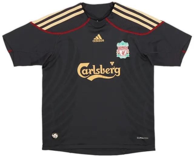 adidas 2009-10 Liverpool Away Shirt - 8/10 - (S.Boys)