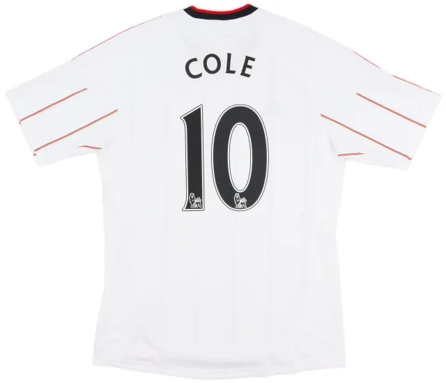 adidas 2010-11 Liverpool Away Shirt Cole #10 - 7/10 - (M)