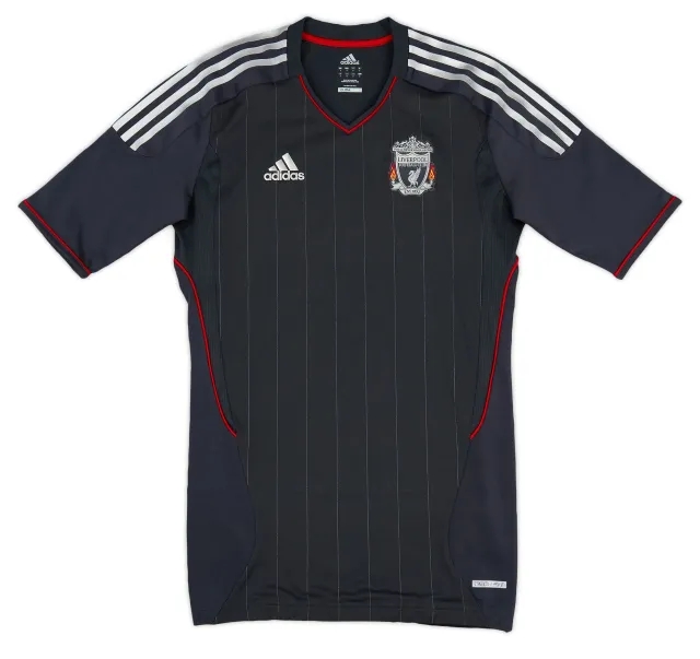 adidas 2011-12 Liverpool Player Issue TechFit Away Shirt - 6/10 - (M)