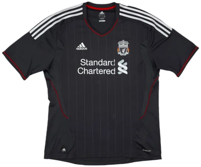 adidas 2011-12 Liverpool Away Shirt - 5/10 - (XL)