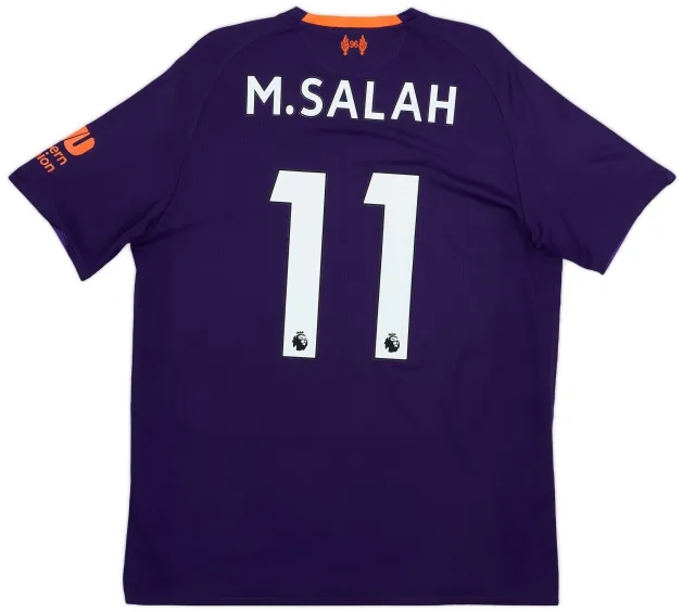NewBalance 2018-19 Liverpool Away Shirt Salah #11 - 6/10 - (M)