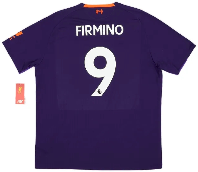 NewBalance 2018-19 Liverpool Away Shirt Firmino #9 (XL)