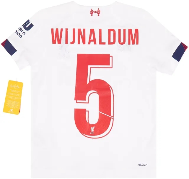 NewBalance 2019-20 Liverpool Away Shirt Wijnaldum #5 (S.Boys)