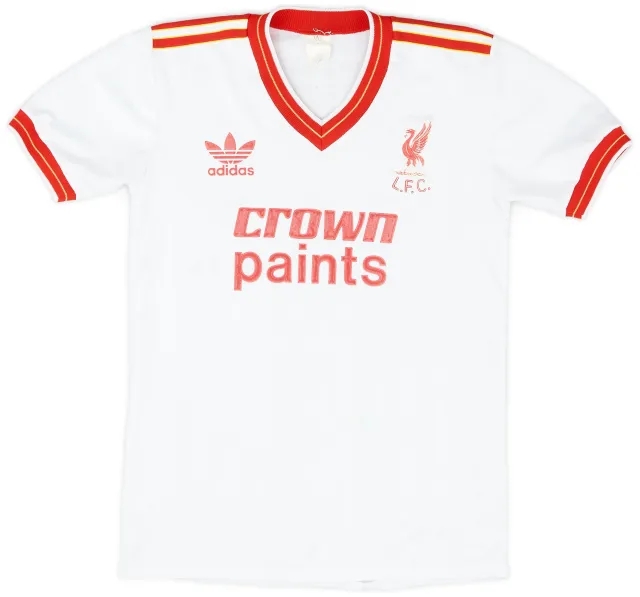 adidas 1985-86 Liverpool Away Shirt - 7/10 - (Y)