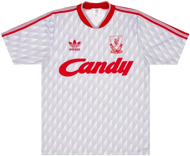 adidas 1989-91 Liverpool Away Shirt - 6/10 - (S)