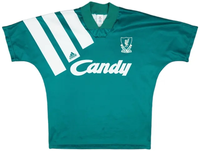 adidas 1991-92 Liverpool Away Shirt - 8/10 - (M/L)