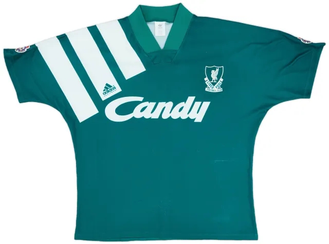 adidas 1991-92 Liverpool Away Shirt - 8/10 - (M/L)