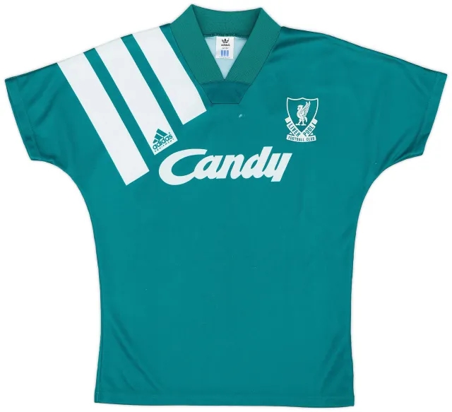adidas 1991-92 Liverpool Away Shirt - 5/10 - (S)