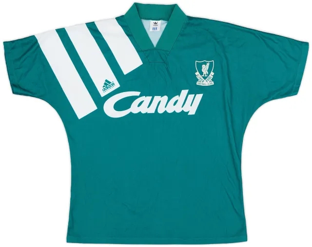 adidas 1991-92 Liverpool Away Shirt - 9/10 - (M/L)