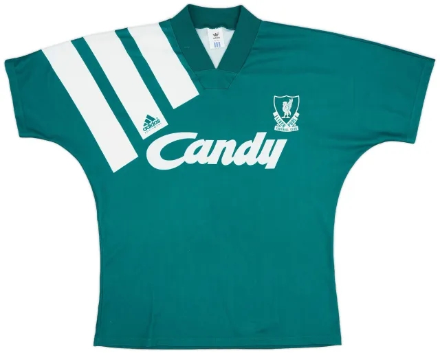 adidas 1991-92 Liverpool Away Shirt - 9/10 - (M/L)