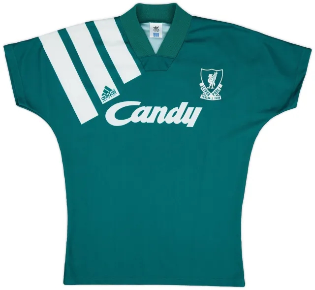 adidas 1991-92 Liverpool Away Shirt - 9/10 - (S)
