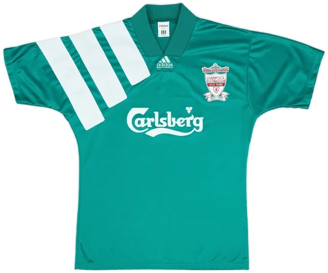 adidas 1992-93 Liverpool Centenary Away Shirt - 8/10 - (M)