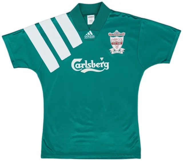 adidas 1992-93 Liverpool Centenary Away Shirt - 8/10 - (S)