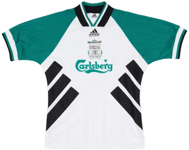 adidas 1993-95 Liverpool Away Shirt - 8/10 - (S)