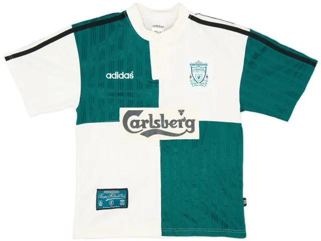 adidas 1995-96 Liverpool Away Shirt - 5/10 - (S.Boys)