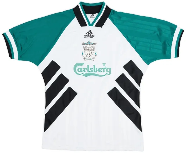 adidas 1993-95 Liverpool Away Shirt - 7/10 - (S)