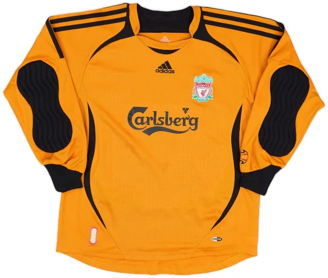 adidas 2006-07 Liverpool GK Shirt - 8/10 - (XL.Boys)